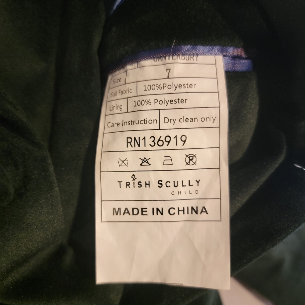 Emerald Velvet Boy's Suit